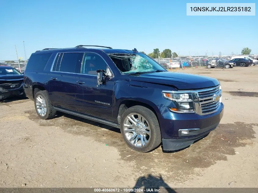 2020 Chevrolet Suburban 4Wd Premier VIN: 1GNSKJKJ2LR235182 Lot: 40560672