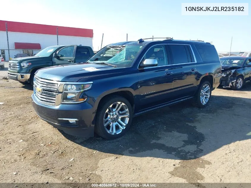 2020 Chevrolet Suburban 4Wd Premier VIN: 1GNSKJKJ2LR235182 Lot: 40560672