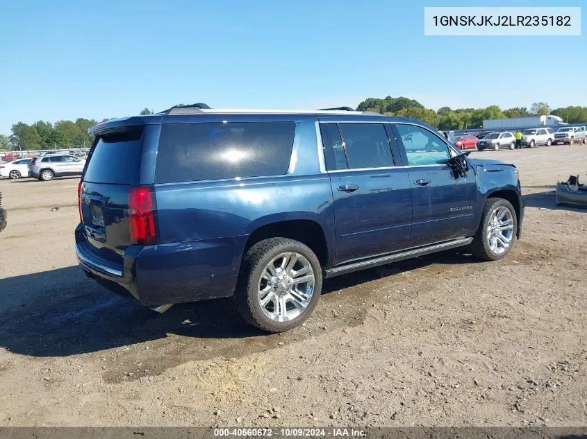 2020 Chevrolet Suburban 4Wd Premier VIN: 1GNSKJKJ2LR235182 Lot: 40560672