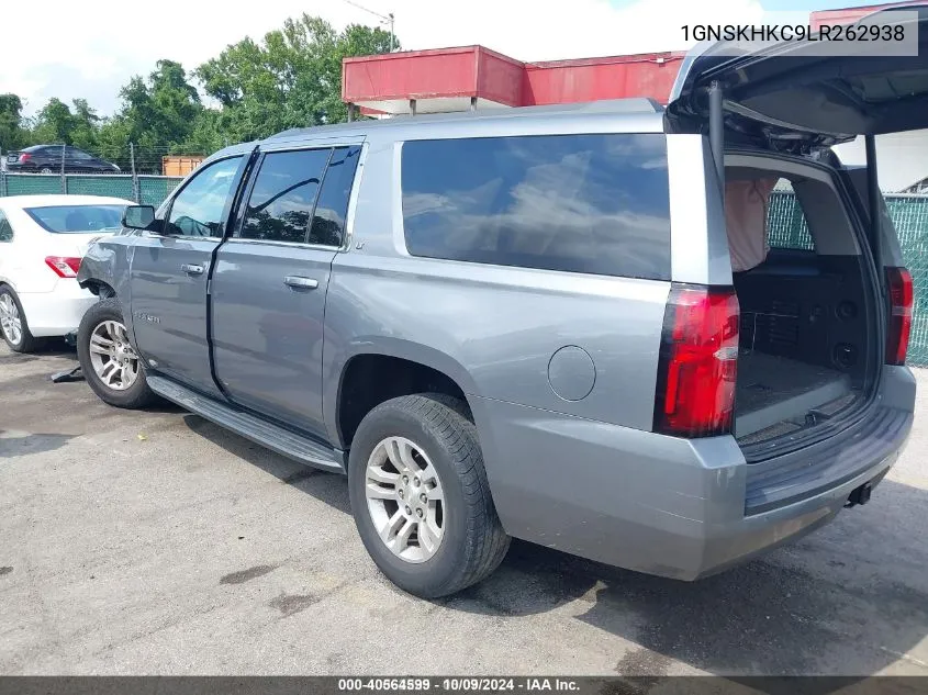 2020 Chevrolet Suburban 4Wd Lt VIN: 1GNSKHKC9LR262938 Lot: 40564599