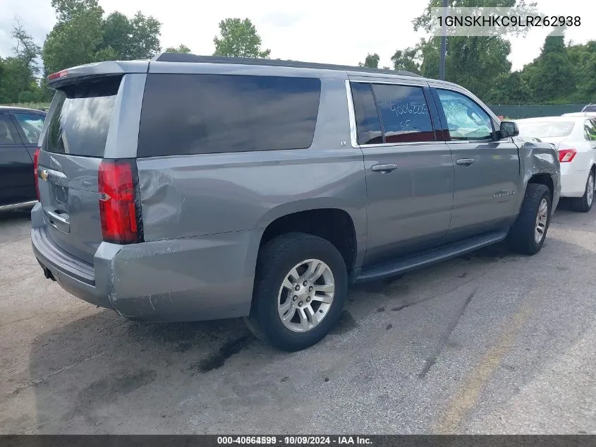 2020 Chevrolet Suburban 4Wd Lt VIN: 1GNSKHKC9LR262938 Lot: 40564599