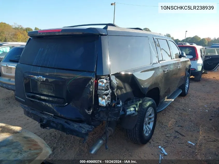 2020 Chevrolet Suburban C1500 Lt VIN: 1GNSCHKC5LR238939 Lot: 40669374