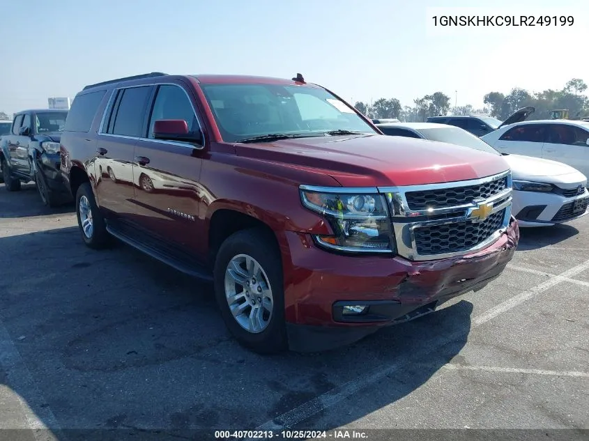 2020 Chevrolet Suburban 4Wd Lt VIN: 1GNSKHKC9LR249199 Lot: 40702213