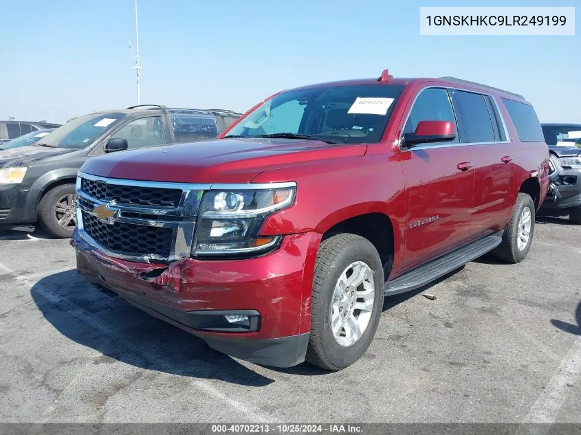 2020 Chevrolet Suburban 4Wd Lt VIN: 1GNSKHKC9LR249199 Lot: 40702213