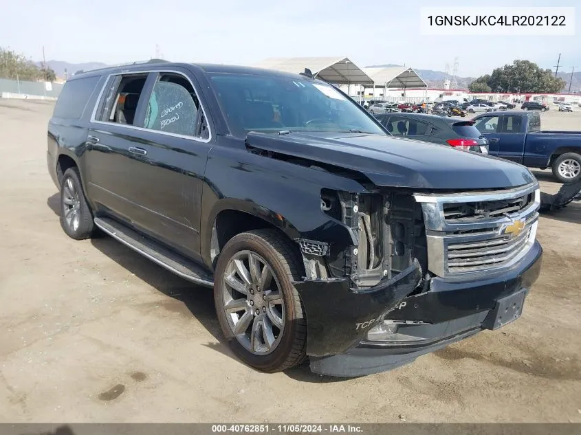 2020 Chevrolet Suburban 4Wd Premier VIN: 1GNSKJKC4LR202122 Lot: 40762851