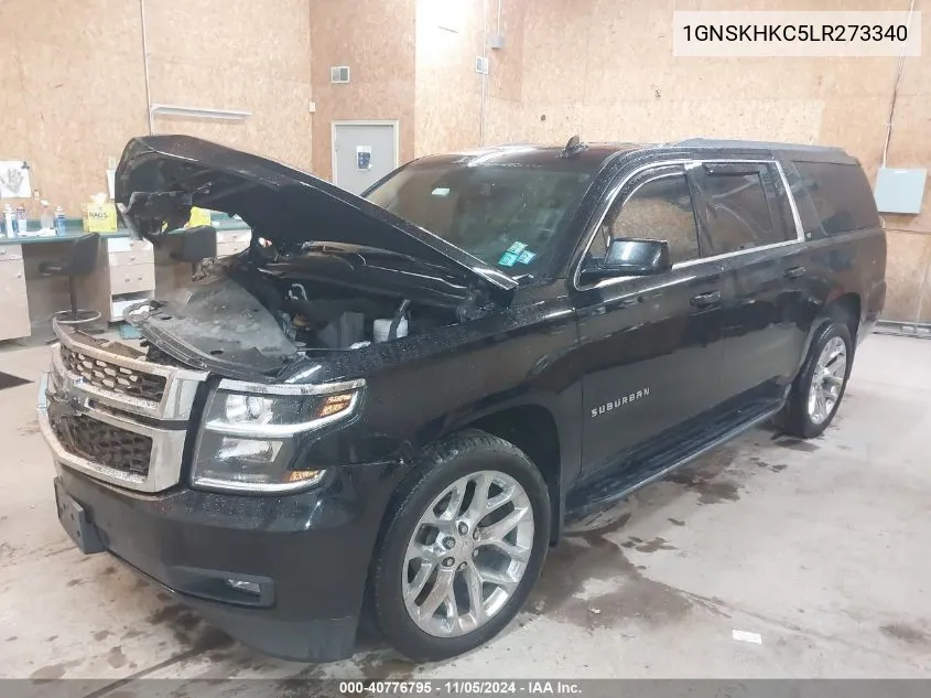 2020 Chevrolet Suburban 4Wd Lt VIN: 1GNSKHKC5LR273340 Lot: 40776795