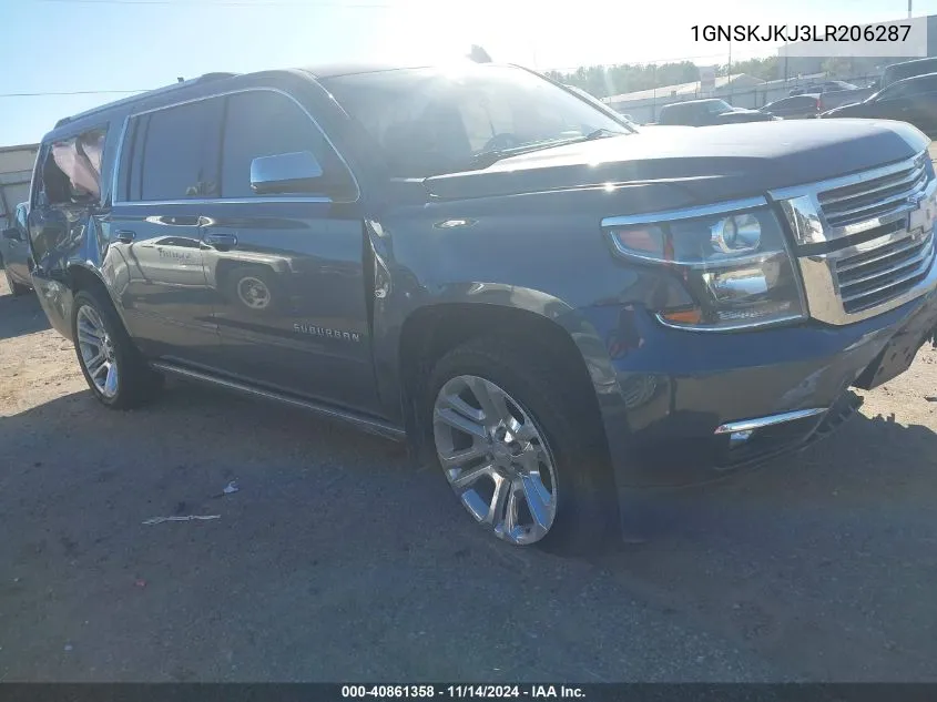 2020 Chevrolet Suburban 4Wd Premier VIN: 1GNSKJKJ3LR206287 Lot: 40861358