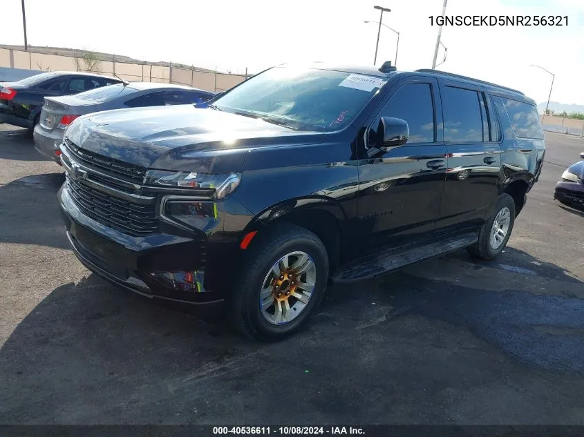 2022 Chevrolet Suburban 2Wd Rst VIN: 1GNSCEKD5NR256321 Lot: 40536611