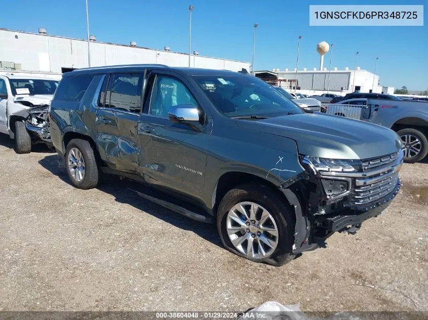 2023 Chevrolet Suburban 2Wd Premier VIN: 1GNSCFKD6PR348725 Lot: 38604048