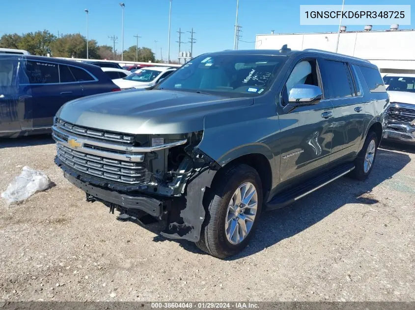 2023 Chevrolet Suburban 2Wd Premier VIN: 1GNSCFKD6PR348725 Lot: 38604048