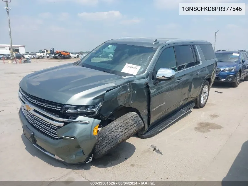 2023 Chevrolet Suburban 2Wd Premier VIN: 1GNSCFKD8PR377546 Lot: 39561526