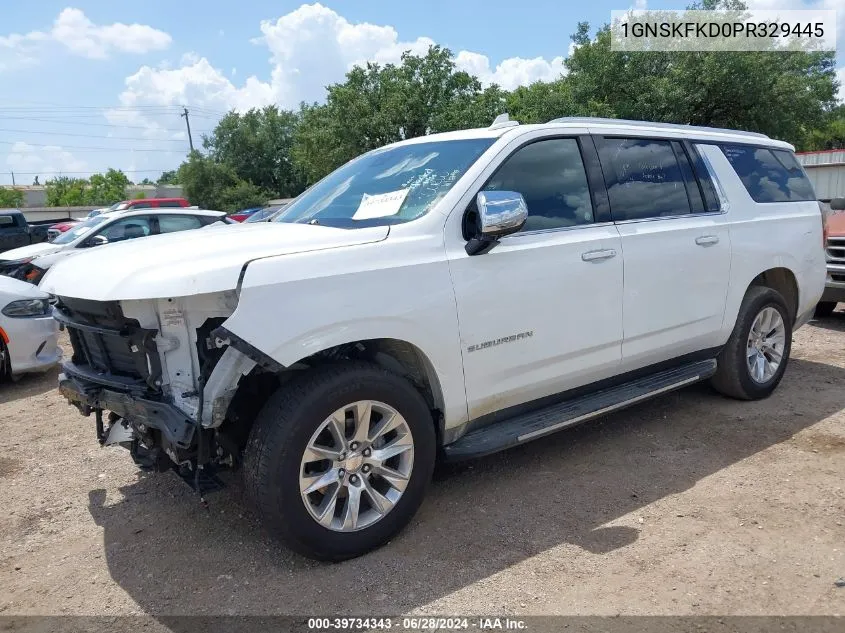 2023 Chevrolet Suburban 4Wd Premier VIN: 1GNSKFKD0PR329445 Lot: 39734343