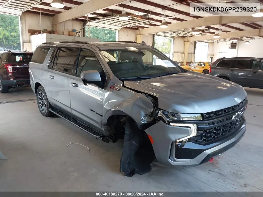 2023 Chevrolet Suburban 4Wd Z71 VIN: 1GNSKDKD6PR239320 Lot: 40188270