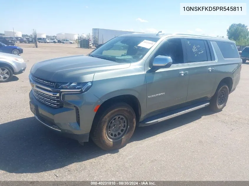 2023 Chevrolet Suburban 4Wd Premier VIN: 1GNSKFKD5PR545811 Lot: 40231810