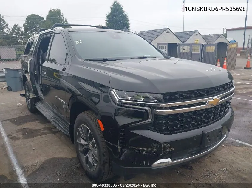 2023 Chevrolet Suburban 4Wd Ls VIN: 1GNSKBKD6PR535698 Lot: 40330306