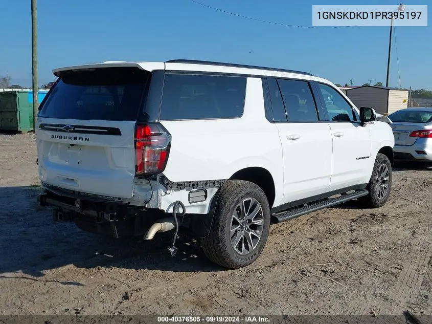 2023 Chevrolet Suburban 4Wd Z71 VIN: 1GNSKDKD1PR395197 Lot: 40376505