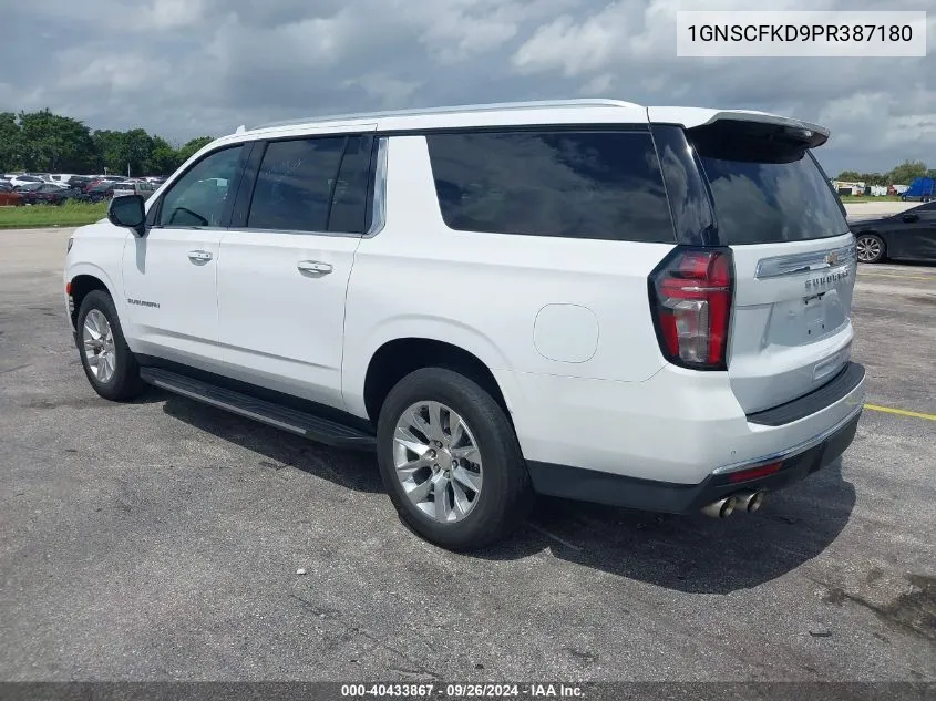 2023 Chevrolet Suburban 2Wd Premier VIN: 1GNSCFKD9PR387180 Lot: 40433867