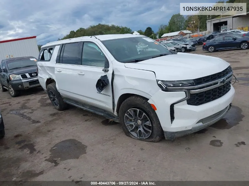 2023 Chevrolet Suburban 4Wd Ls VIN: 1GNSKBKD4PR147935 Lot: 40443706