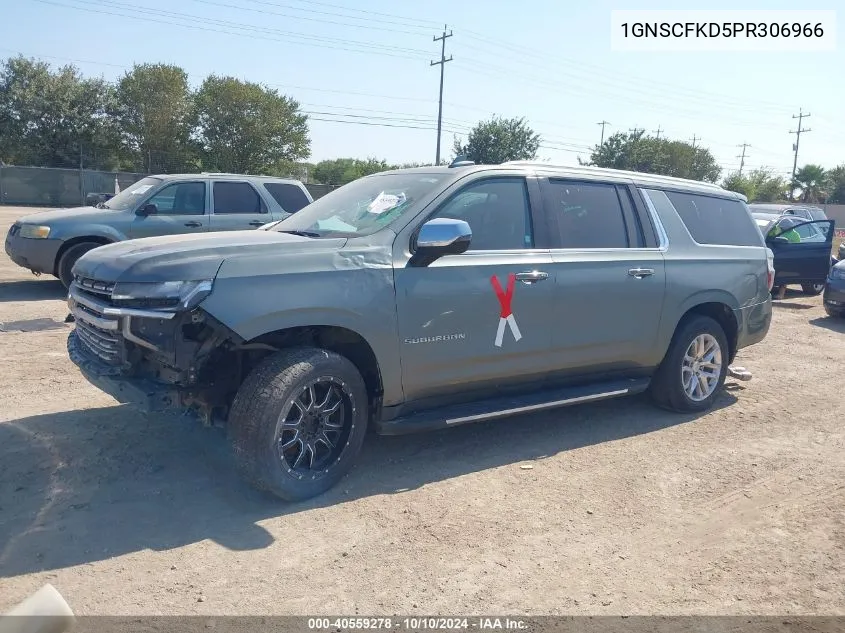 2023 Chevrolet Suburban 2Wd Premier VIN: 1GNSCFKD5PR306966 Lot: 40559278