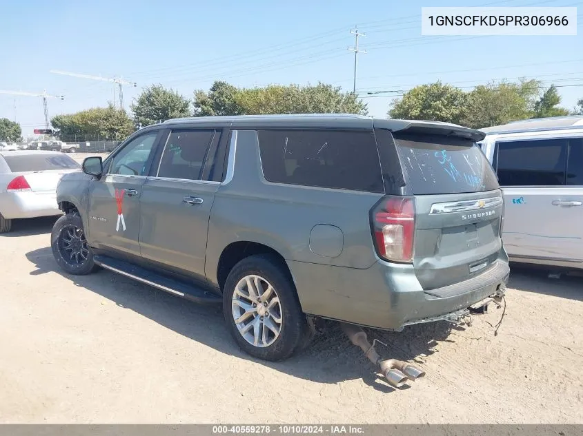 2023 Chevrolet Suburban 2Wd Premier VIN: 1GNSCFKD5PR306966 Lot: 40559278