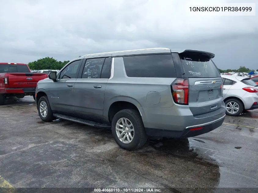 1GNSKCKD1PR384999 2023 Chevrolet Suburban K1500 Lt