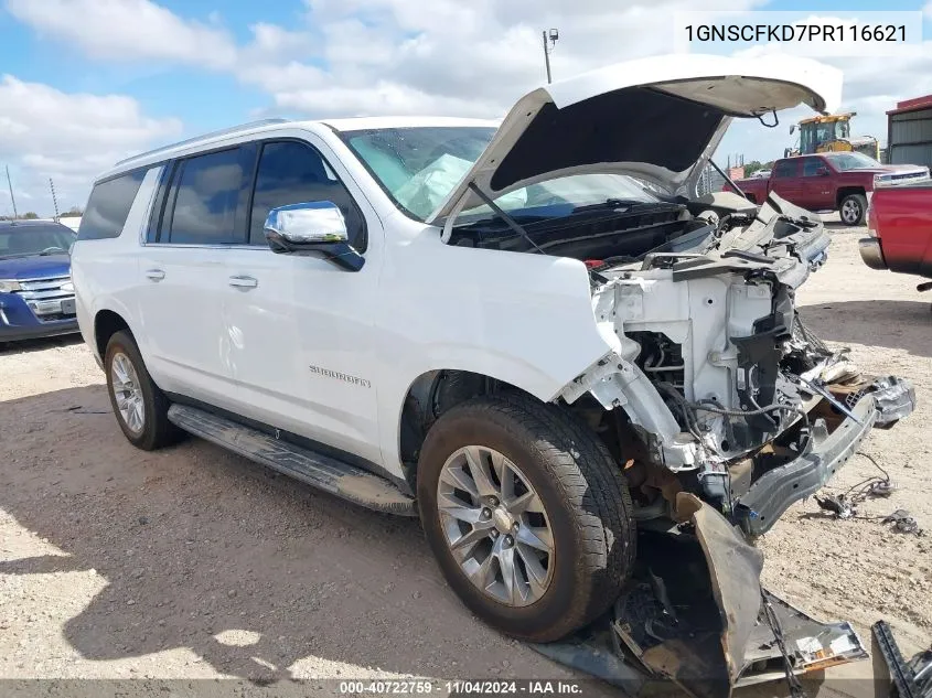 2023 Chevrolet Suburban 2Wd Premier VIN: 1GNSCFKD7PR116621 Lot: 40722759