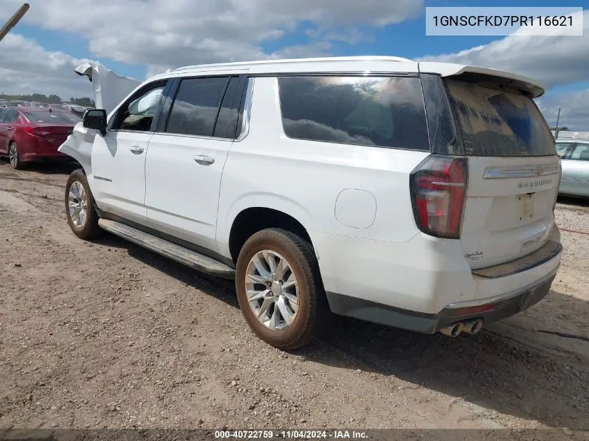 2023 Chevrolet Suburban 2Wd Premier VIN: 1GNSCFKD7PR116621 Lot: 40722759