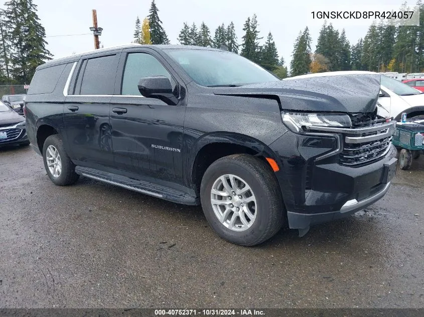 2023 Chevrolet Suburban 4Wd Lt VIN: 1GNSKCKD8PR424057 Lot: 40752371