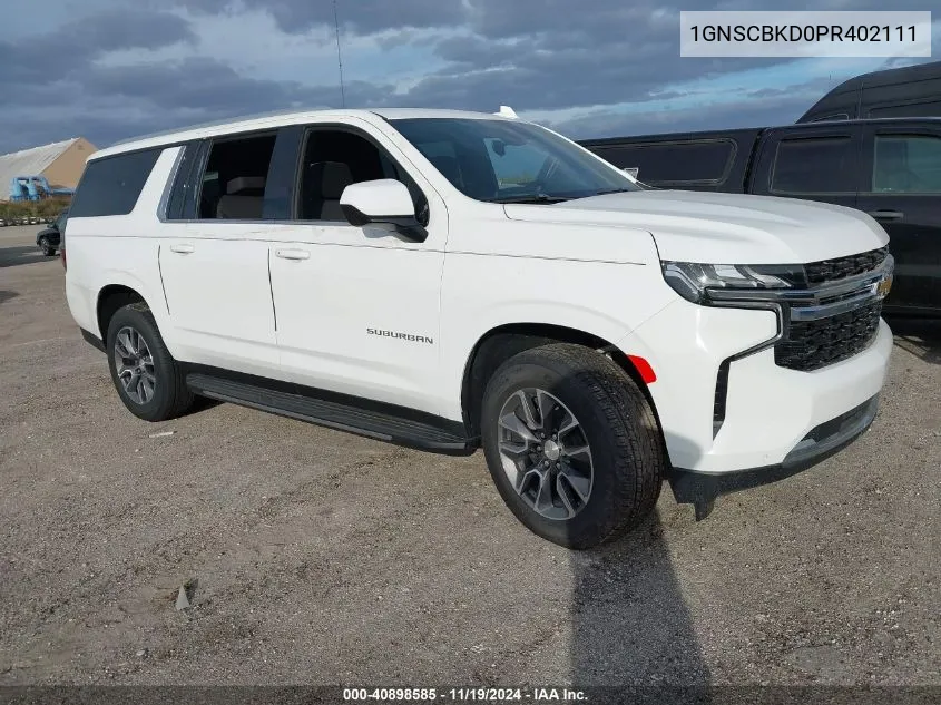 2023 Chevrolet Suburban 2Wd Ls VIN: 1GNSCBKD0PR402111 Lot: 40898585