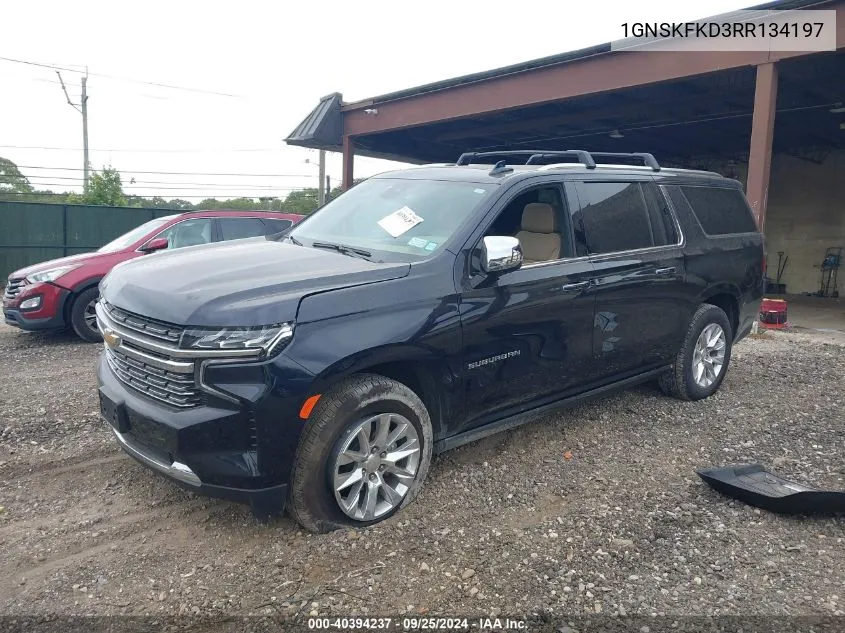 2024 Chevrolet Suburban 4Wd Premier VIN: 1GNSKFKD3RR134197 Lot: 40394237