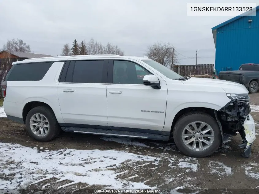 2024 Chevrolet Suburban 4Wd Premier VIN: 1GNSKFKD6RR133528 Lot: 40451876