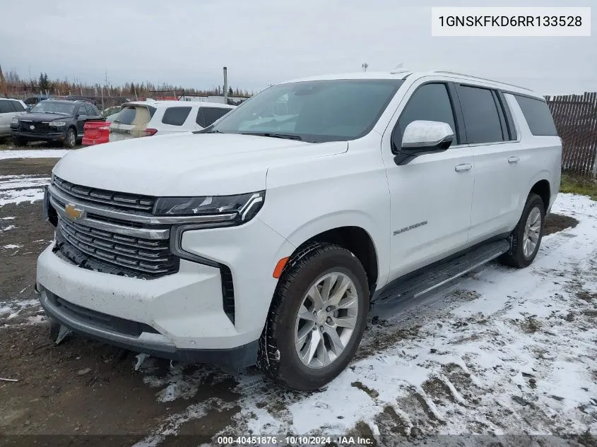 2024 Chevrolet Suburban 4Wd Premier VIN: 1GNSKFKD6RR133528 Lot: 40451876