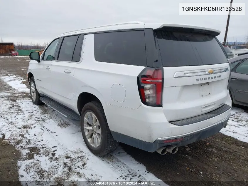 2024 Chevrolet Suburban 4Wd Premier VIN: 1GNSKFKD6RR133528 Lot: 40451876