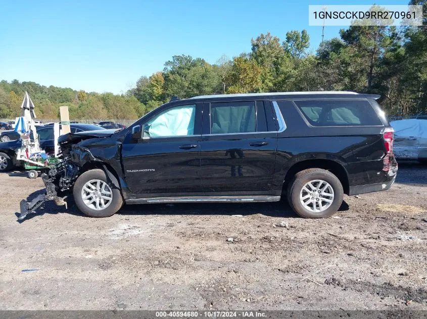 2024 Chevrolet Suburban 2Wd Lt VIN: 1GNSCCKD9RR270961 Lot: 40594680