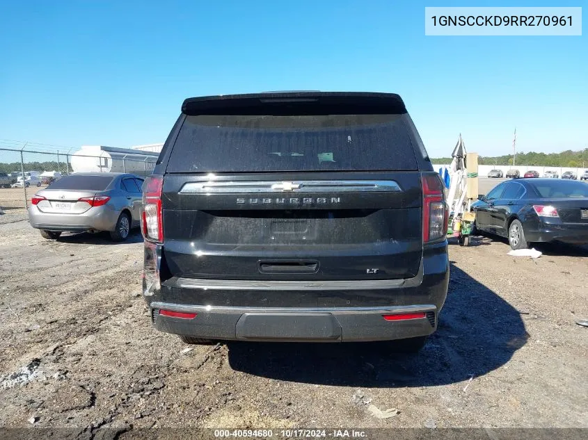 2024 Chevrolet Suburban 2Wd Lt VIN: 1GNSCCKD9RR270961 Lot: 40594680