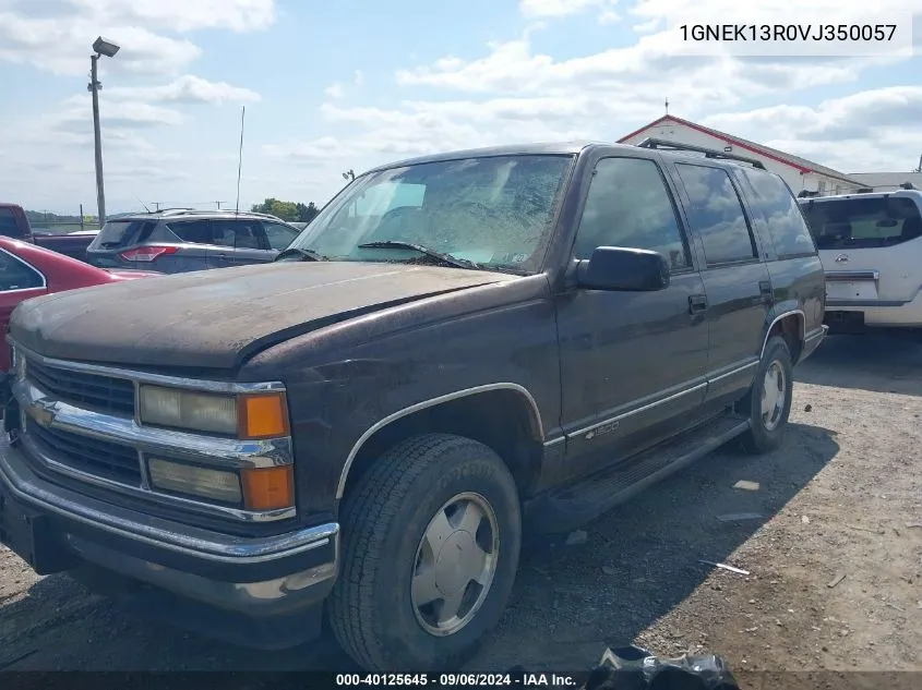 1997 Chevrolet Tahoe Ls VIN: 1GNEK13R0VJ350057 Lot: 40125645