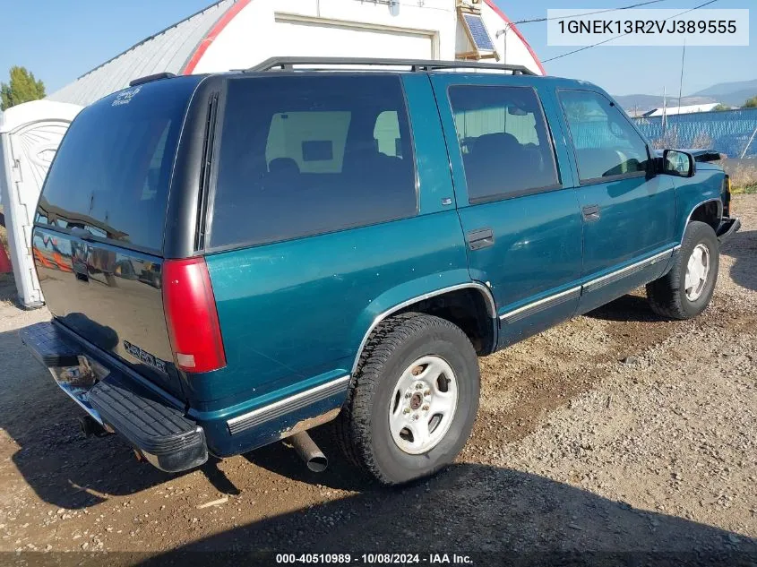 1997 Chevrolet Tahoe Ls VIN: 1GNEK13R2VJ389555 Lot: 40510989