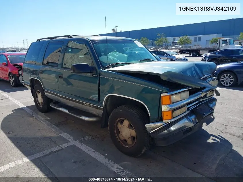 1997 Chevrolet Tahoe Ls VIN: 1GNEK13R8VJ342109 Lot: 40575674