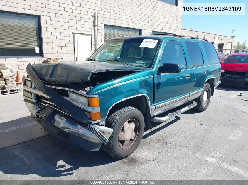 1997 Chevrolet Tahoe Ls VIN: 1GNEK13R8VJ342109 Lot: 40575674