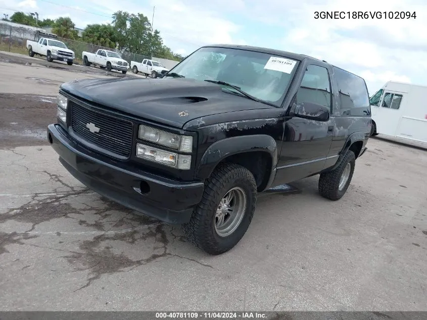 3GNEC18R6VG102094 1997 Chevrolet Tahoe