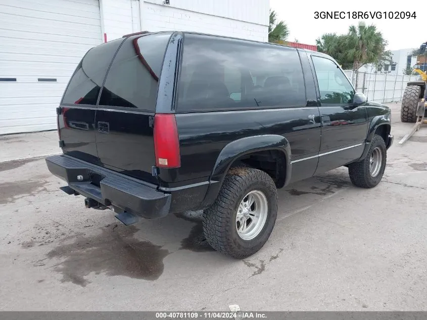 3GNEC18R6VG102094 1997 Chevrolet Tahoe