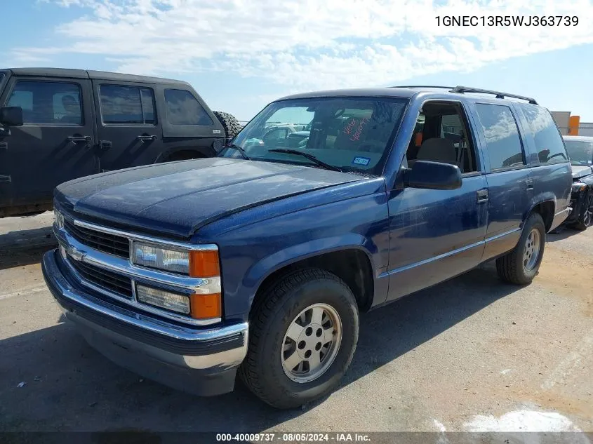 1GNEC13R5WJ363739 1998 Chevrolet Tahoe Ls