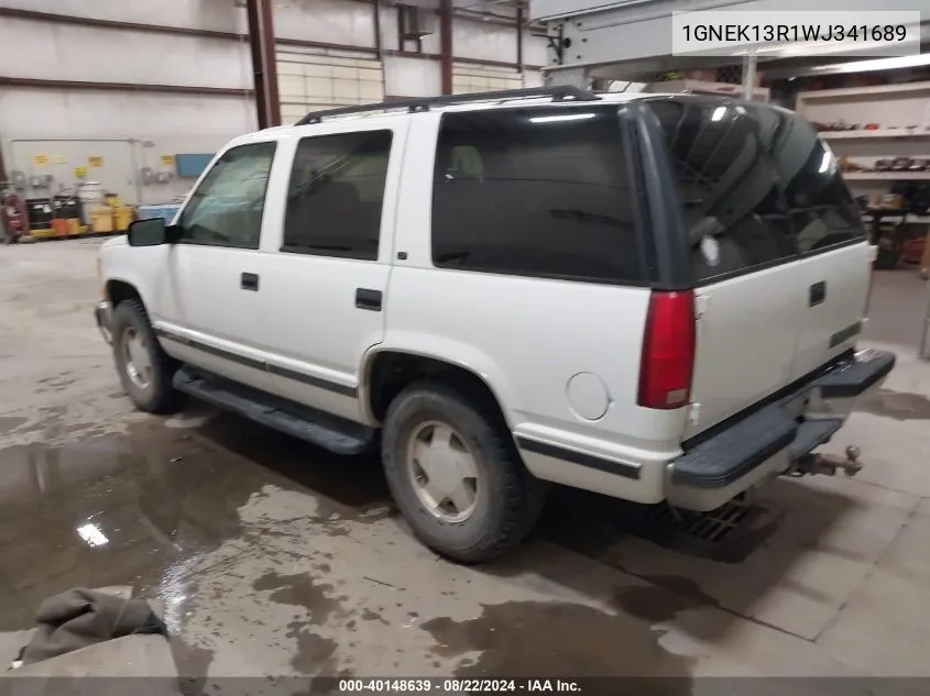 1GNEK13R1WJ341689 1998 Chevrolet Tahoe Ls