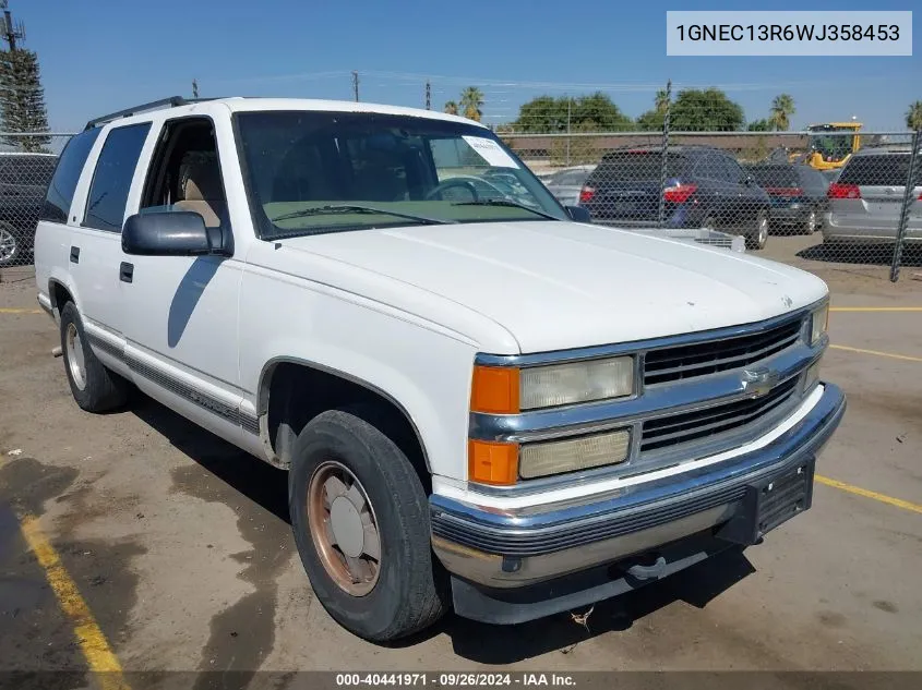 1998 Chevrolet Tahoe Ls VIN: 1GNEC13R6WJ358453 Lot: 40441971