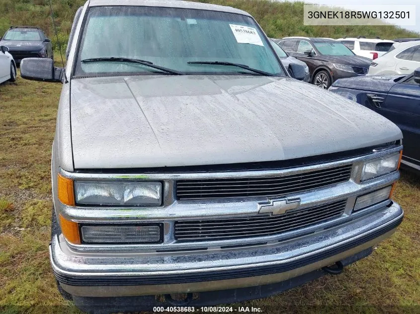 3GNEK18R5WG132501 1998 Chevrolet Tahoe K1500