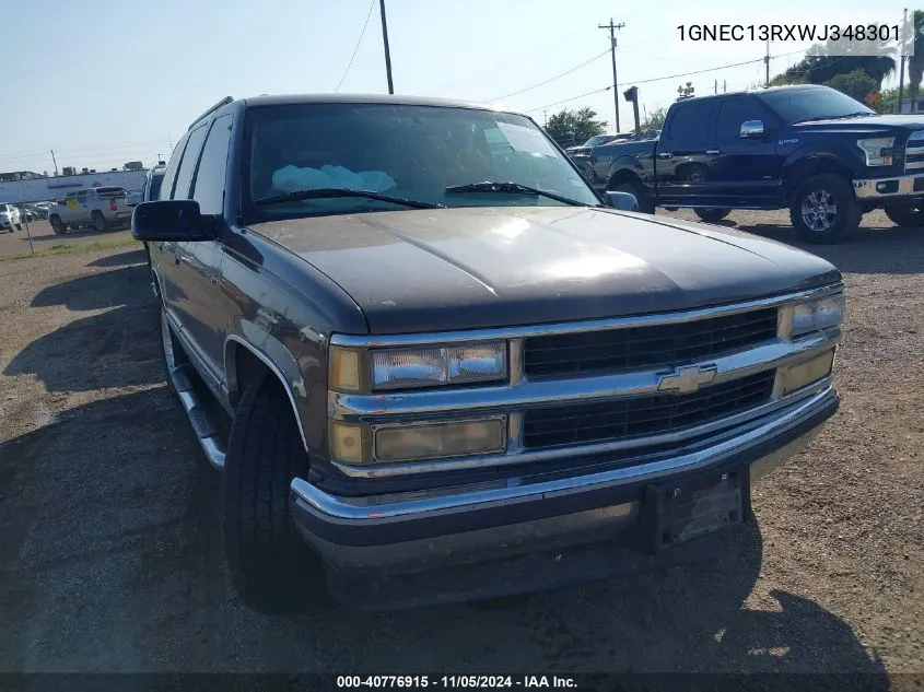 1998 Chevrolet Tahoe Ls VIN: 1GNEC13RXWJ348301 Lot: 40776915