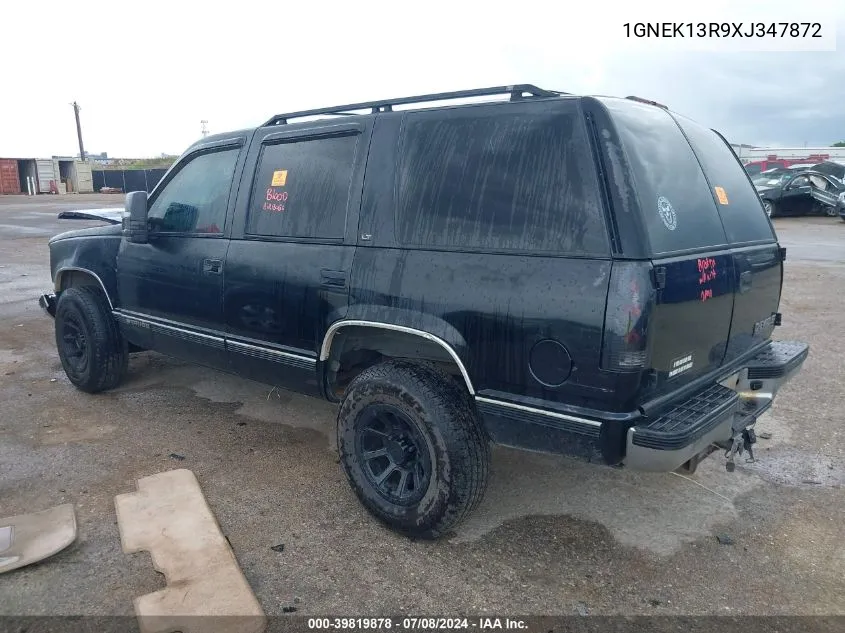 1GNEK13R9XJ347872 1999 Chevrolet Tahoe Ls