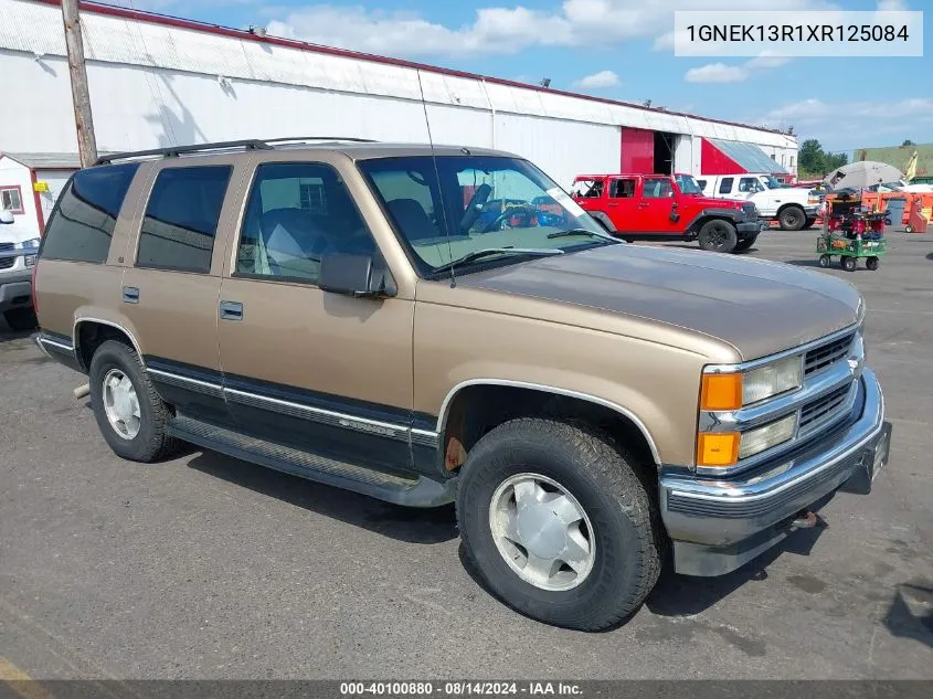 1999 Chevrolet Tahoe Ls VIN: 1GNEK13R1XR125084 Lot: 40100880