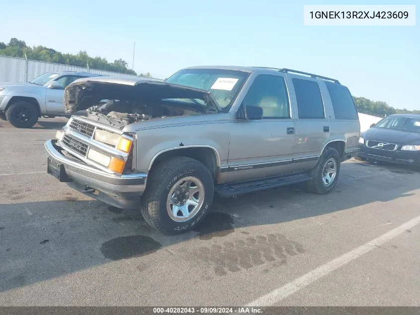 1999 Chevrolet Tahoe Ls VIN: 1GNEK13R2XJ423609 Lot: 40282043