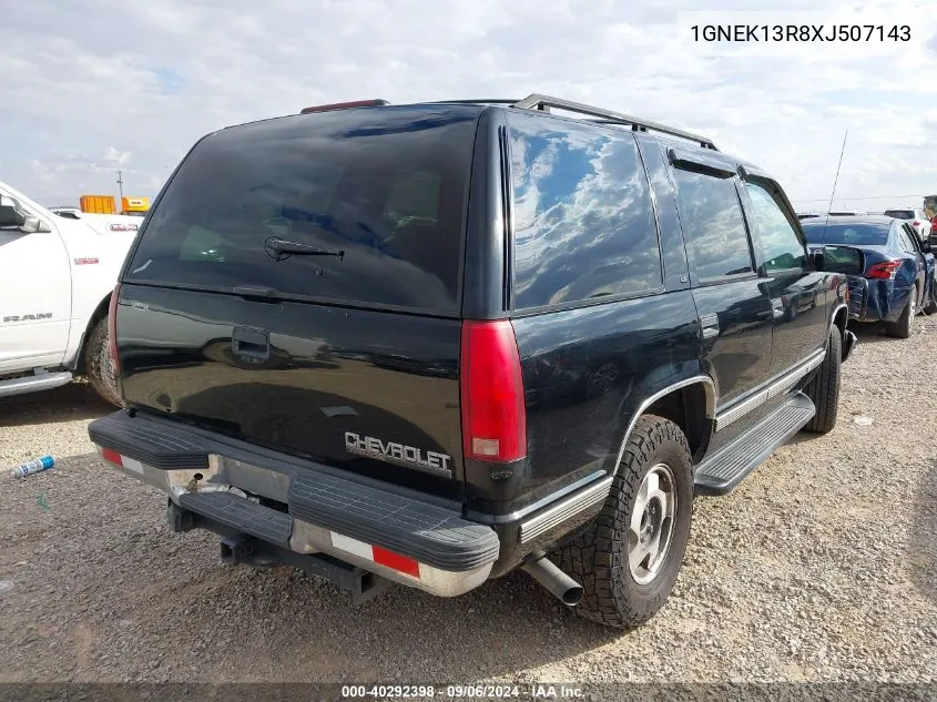 1999 Chevrolet Tahoe Ls VIN: 1GNEK13R8XJ507143 Lot: 40292398